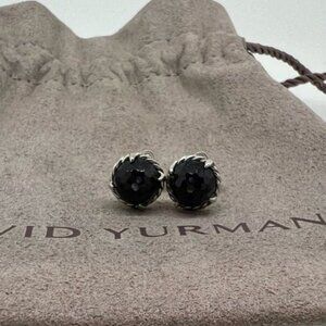 David Yurman Chatelaine Earrings Black Orchid